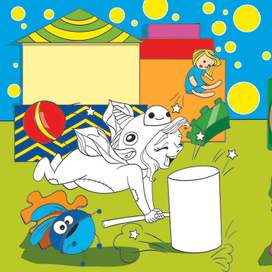 Иллюстрация к книге про монстриков