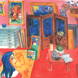 бедный художник