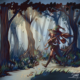 Путешествие лесной ведьмы