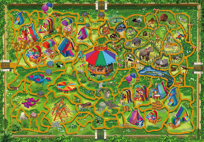 лабиринт к книге "Пиноккио" издательство "Открытая книга"