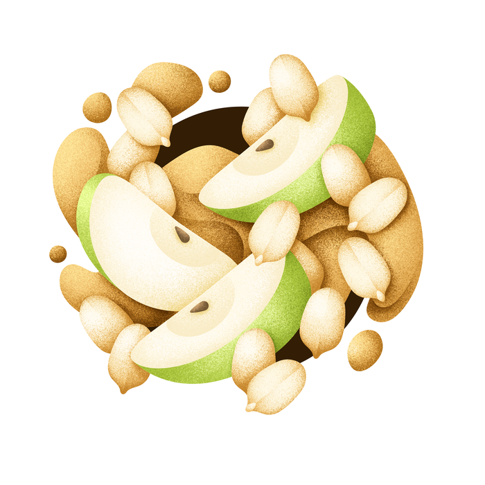 CirC Bites: Яблоко, арахис и арахисовое масло