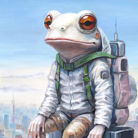 Лягушка путешественница 