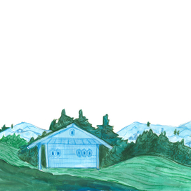 Дом в горах