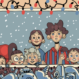 кадр для мультфильма "Письмо"