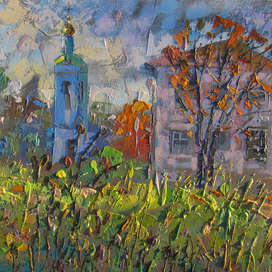 Осенний вечер в Плёсе