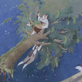 "Приключения барона Мюнхгузена" Полет