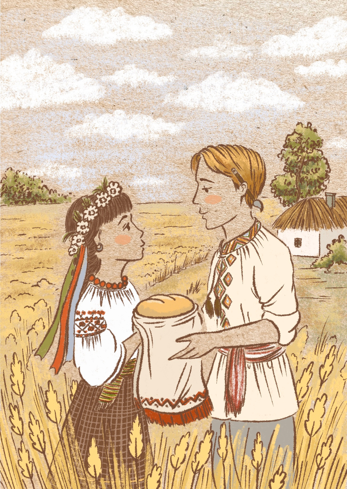 Серия иллюстраций-открыток для книги "По воле чародея"