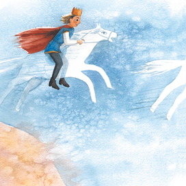 Иллюстрация к сказке Николая Плющенко "Фея снов"