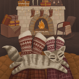 Новогодняя иллюстрация