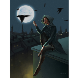 Инеж Гафа из серии книг "Шестерка Воронов"