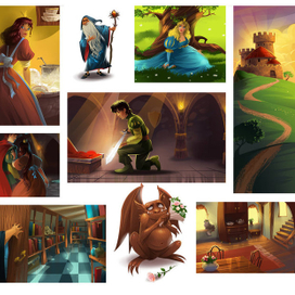 Фрагменты из книжки про драконов 2