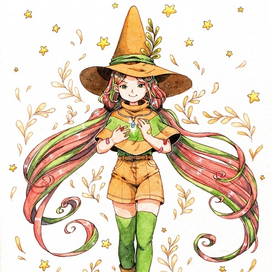 Юная ведьмочка