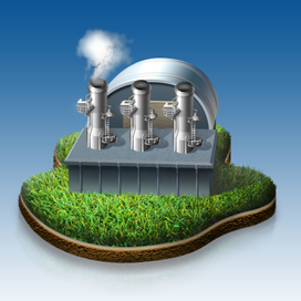 Завод и природа