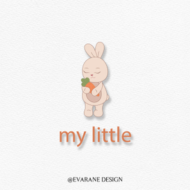 Зайка с морковкой