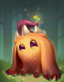 Няшный монстрик