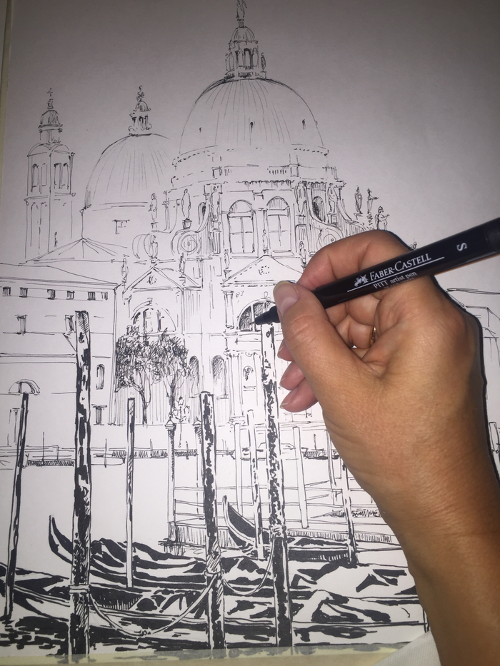 Процесс работы