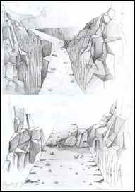 наброски дороги