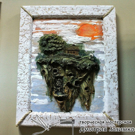 Solitude. Уединение. Художник Дмитрий Зазимко. Artist Zazimko