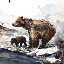 Возле озера