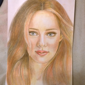 "Лиза" портрет подруги. 2015 г.