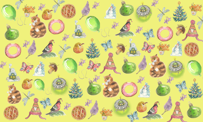 Про девочку Аню. форзац