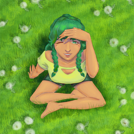 Летняя иллюстрация