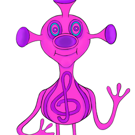 Мой персонаж Октавик и его компания 7 нот