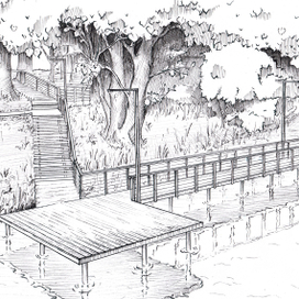 Ландшафт. Эскизные иллюстрации