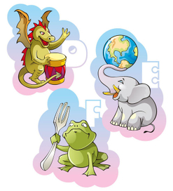 Детский алфавит DEF