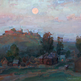 Поздний вечер в Переславле