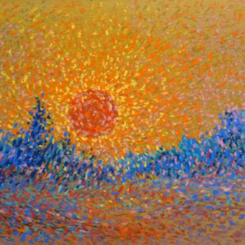 Сельский закат