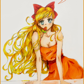 Минако 18, хотя на вид не скажешь)