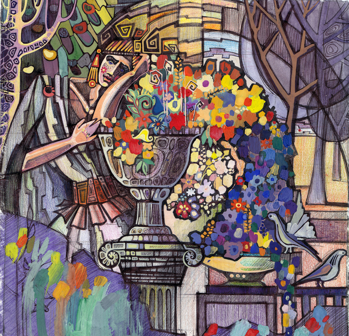 Эскиз пано. 1.