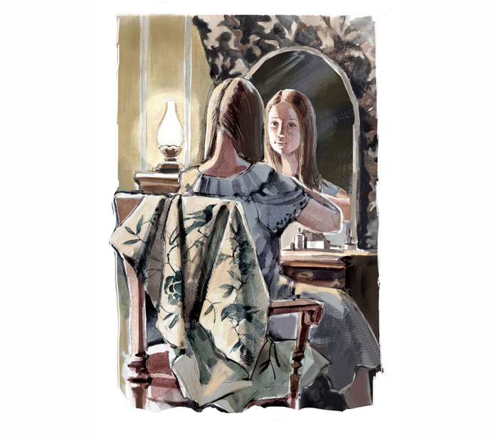 Перед зеркалом