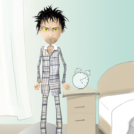 злой с утра