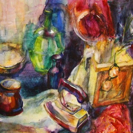 Натютрморт с очками