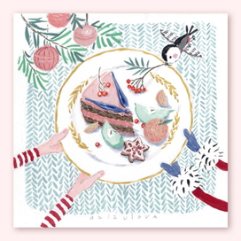 новогодняя открытка