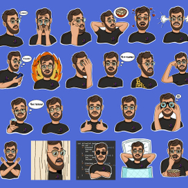 Набор стикеров