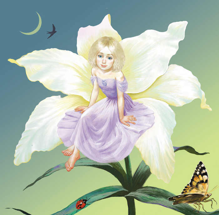 Дюймовочка.