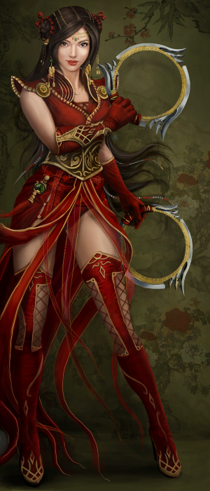 Принцесса-стихия огня