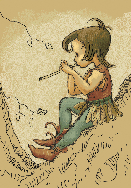 Питер Пен (эскиз - 2)