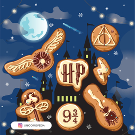 магнит на холодильник Гарри Поттер