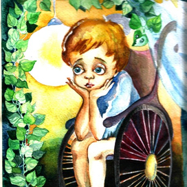 Вьюнок- Иллюстрация к сказке в стихах