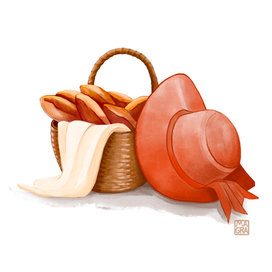 Иллюстрация для сказки "Красная шапочка"