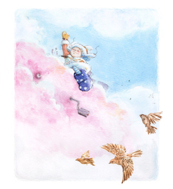 Иллюстрация к книге Ольги Колпаковой "Морозейка Минус Два"