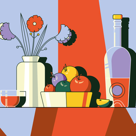 Векторный натюрморт