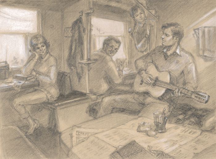 "Поезд Москва-Абакан" 