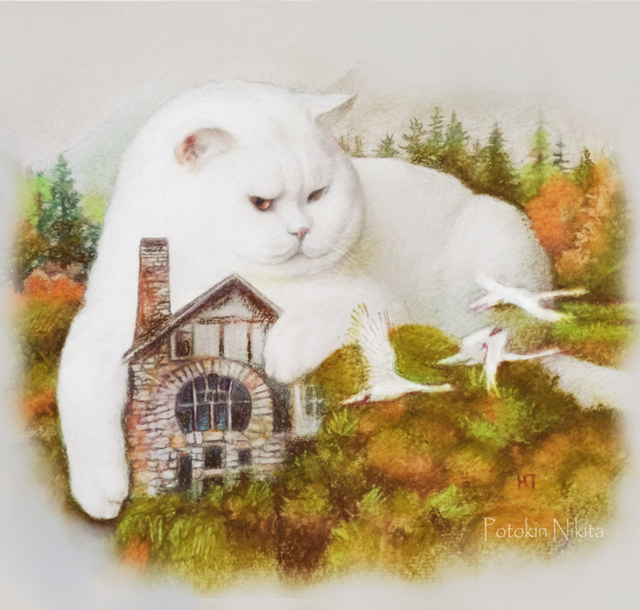 Белый день. Котоверсия