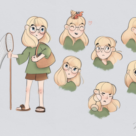 Девочка океанолог + эмоции. 