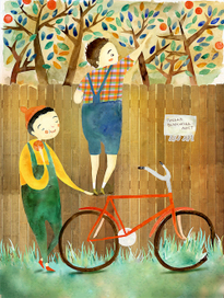 Яблочные воришки